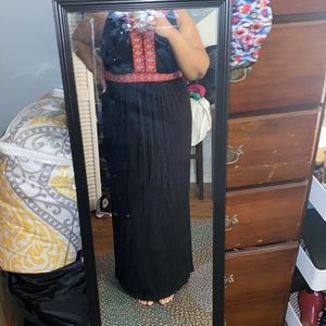 Black Floor Length Dress